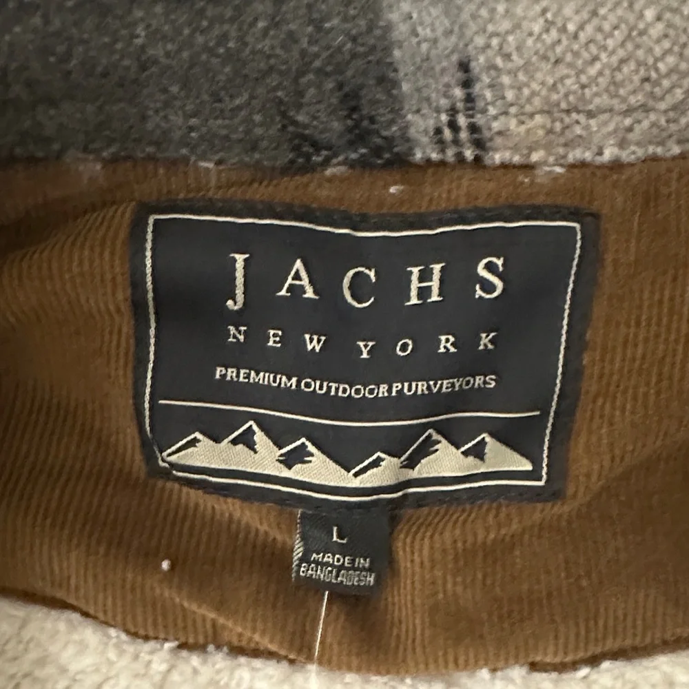 Stylish Men's Jean Jacket - Black and Gray Pattern - Picture 2 of 7